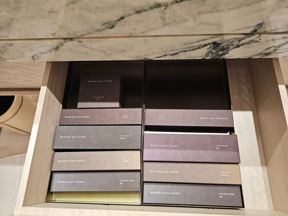 Bekvämlighetskit i badrummet