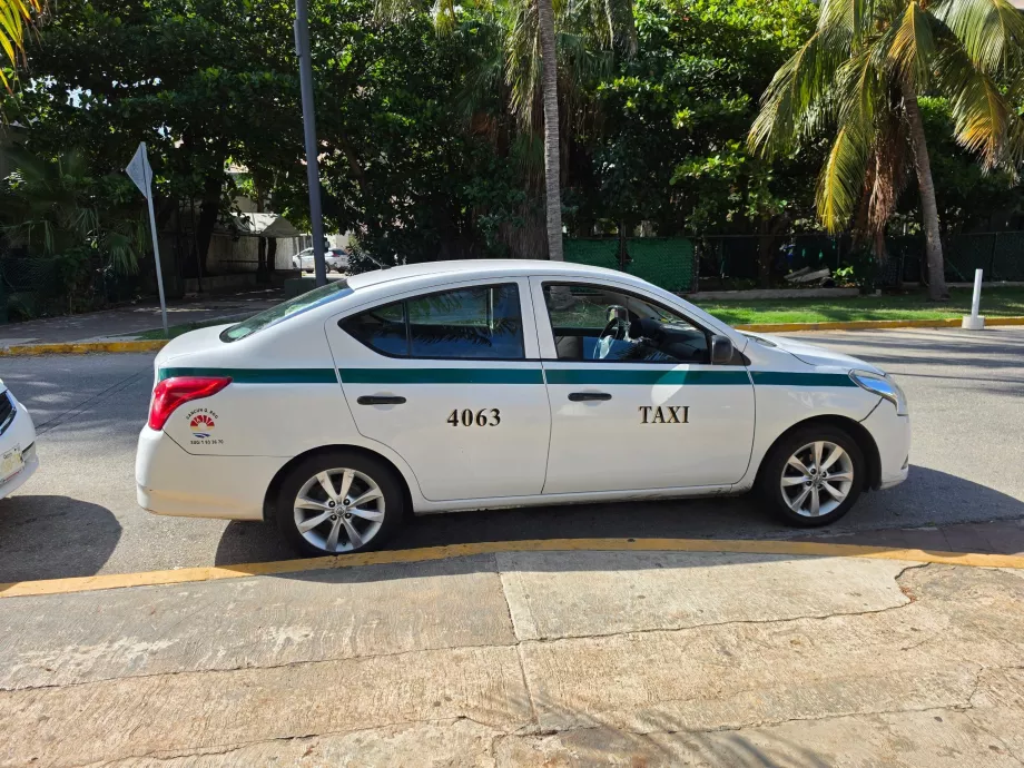 Officiell taxi i Cancún