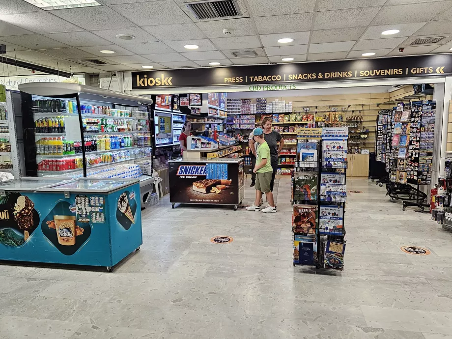 Kiosk i det allmänna området
