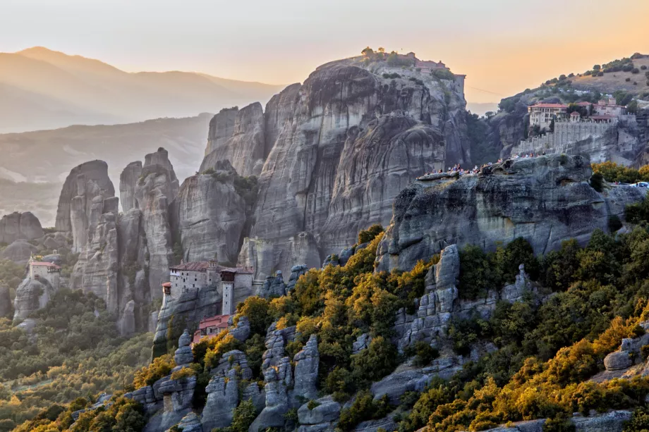 Utsikt över Meteora