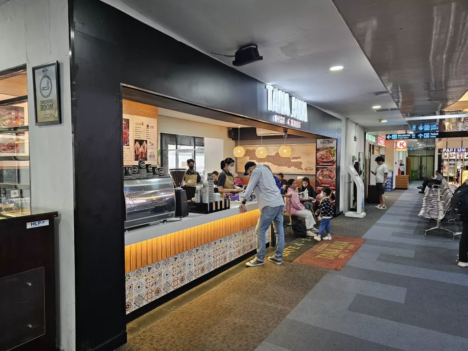 Restaurang i transitavsnittet