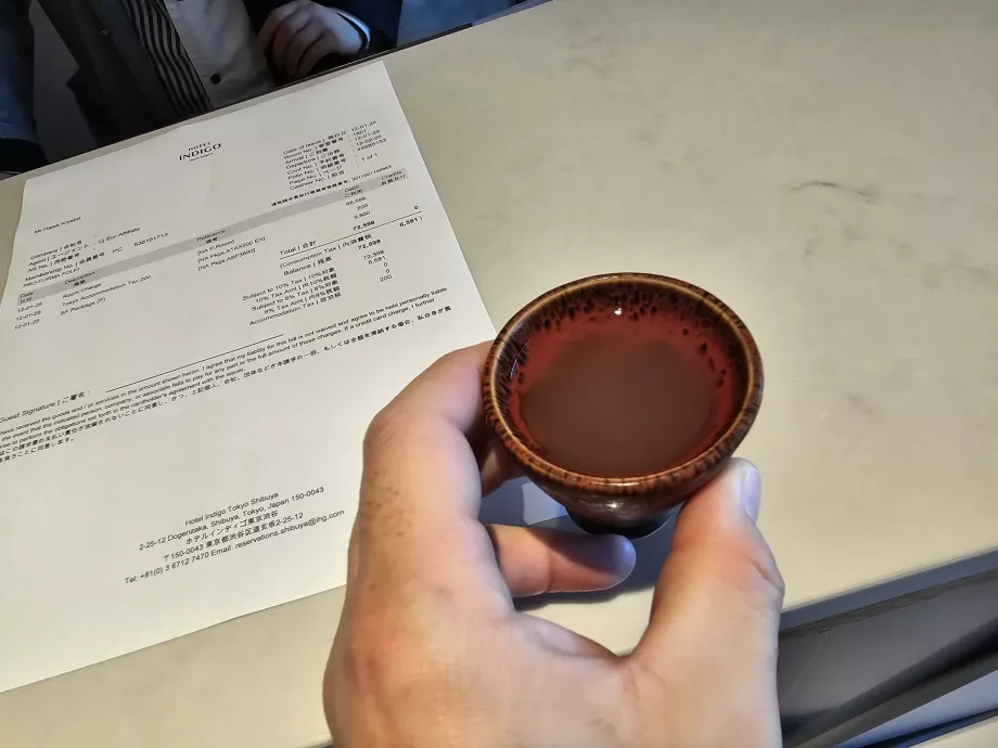 Välkomstdrink vid incheckning