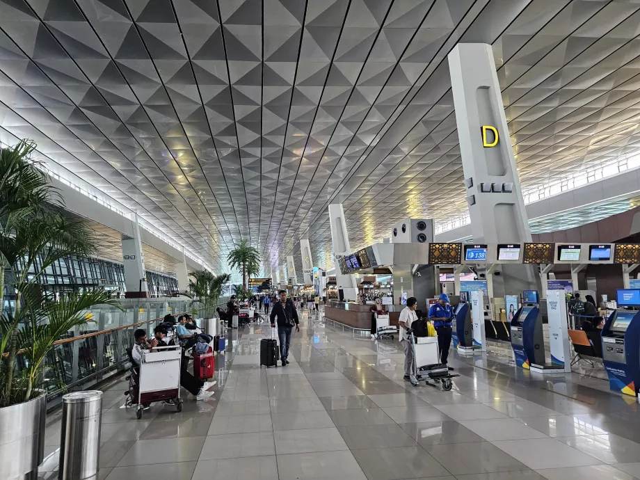 Terminal 3, incheckning