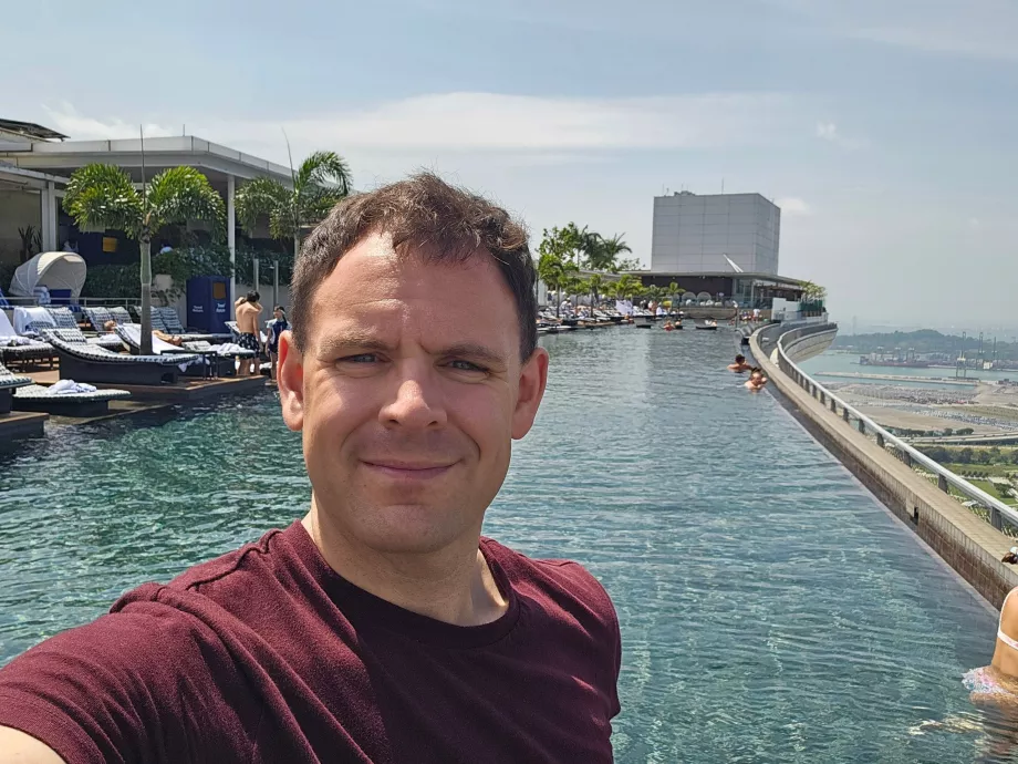 Infinitypool på Marina Bay Sands