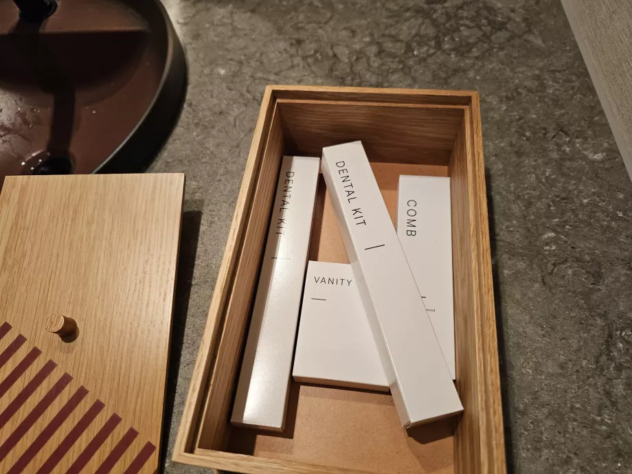 Bekvämlighetskit i badrummet