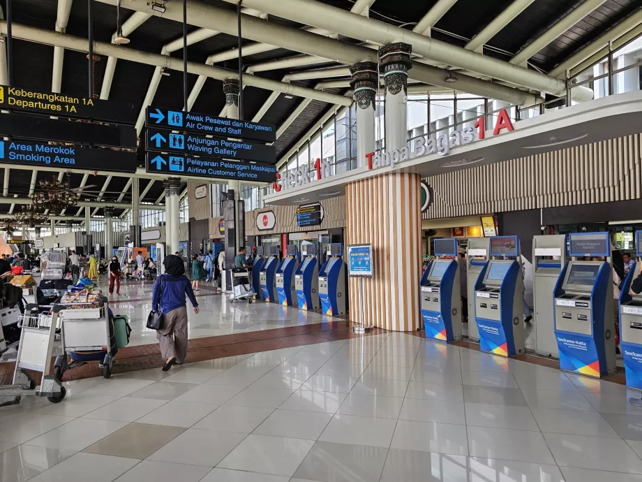Incheckning, Terminal 1
