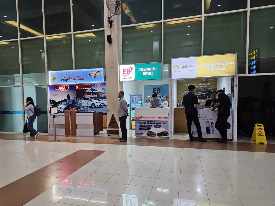 Diskar för taxiservice