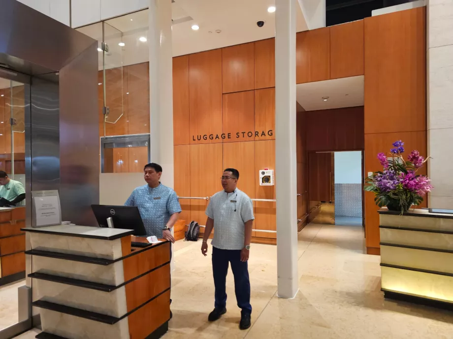Bagageförvaring för gäster