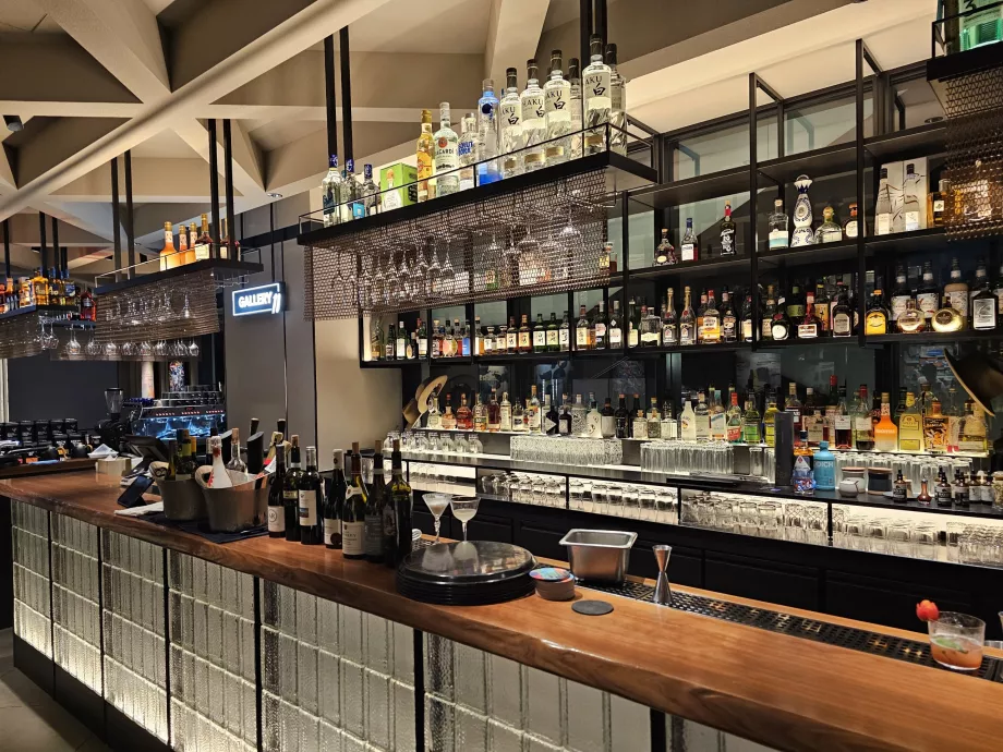 Bar i restaurangen Gallery 11