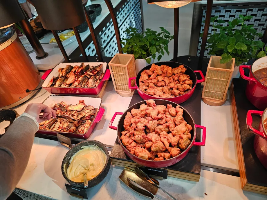 Frukost på restaurang Rise