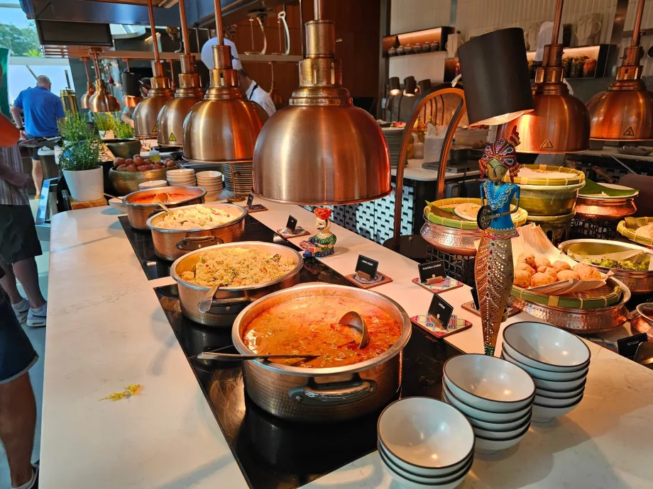 Frukost på restaurang Rise