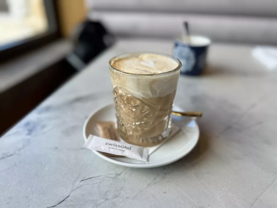 Flat white till frukost