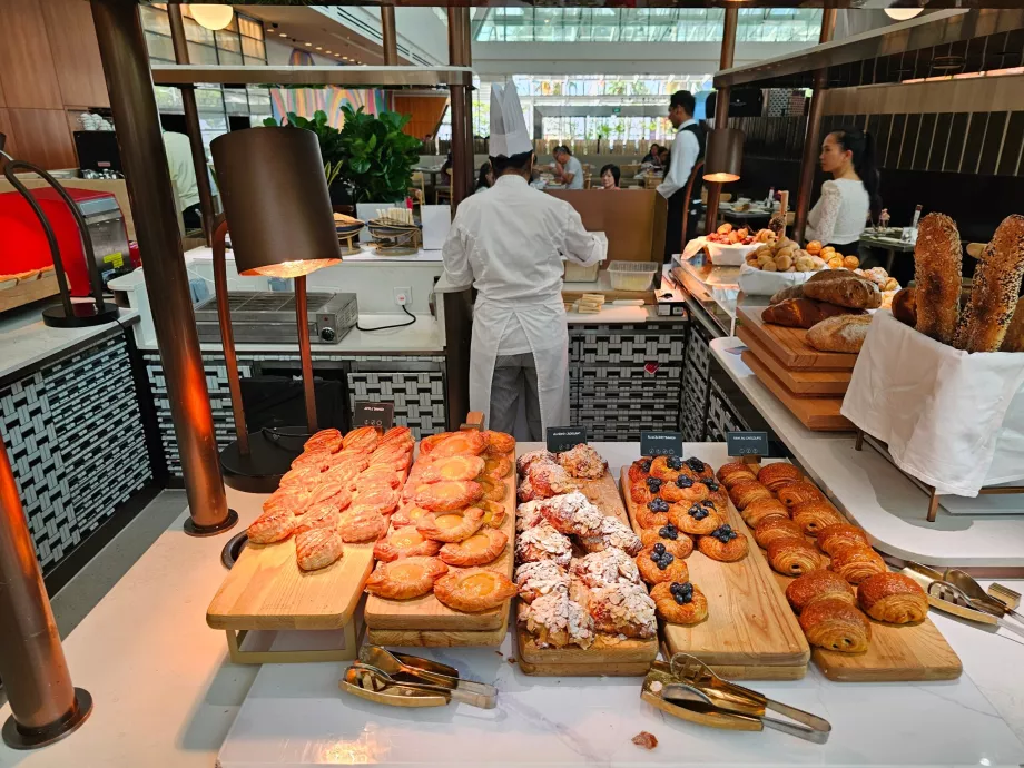 Frukost på restaurang Rise