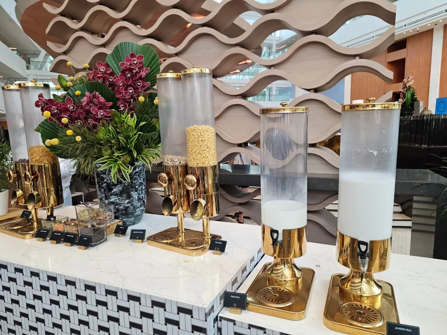 Frukost på restaurang Rise