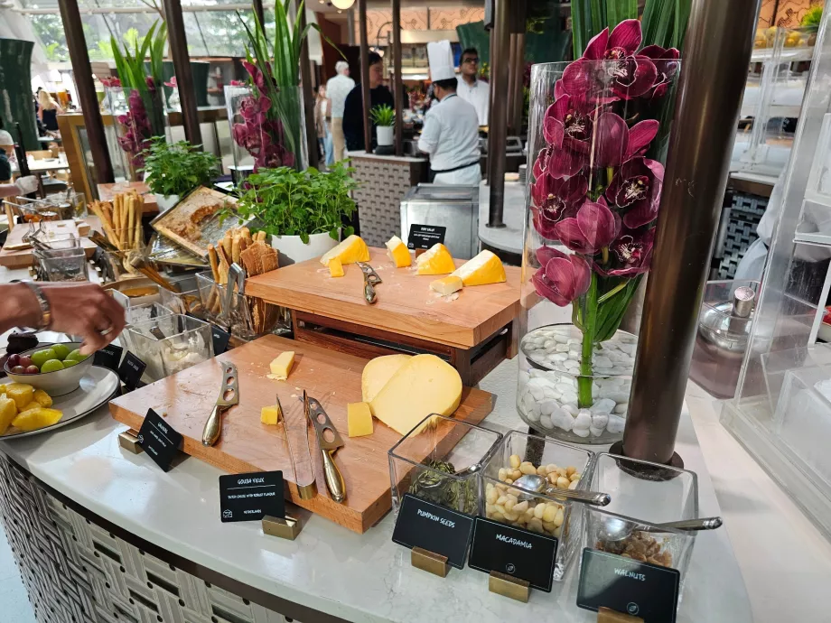 Frukost på restaurang Rise