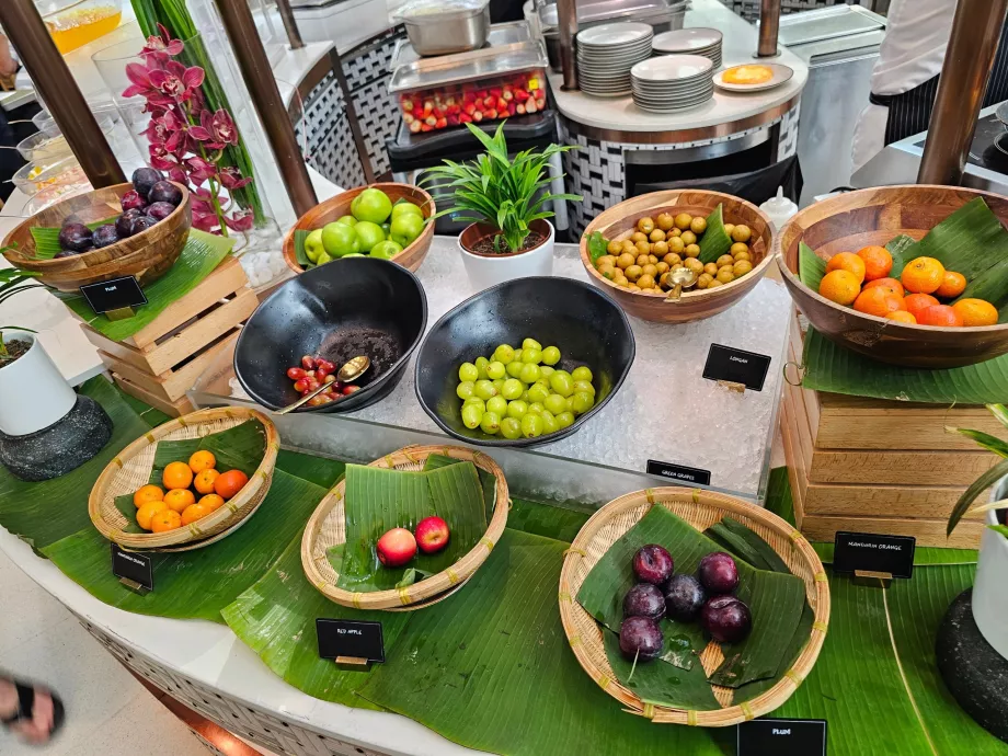 Frukost på restaurang Rise