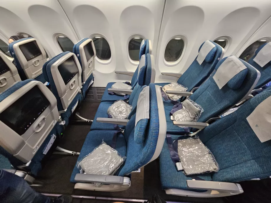 Interiör, Boeing 737 Max 8