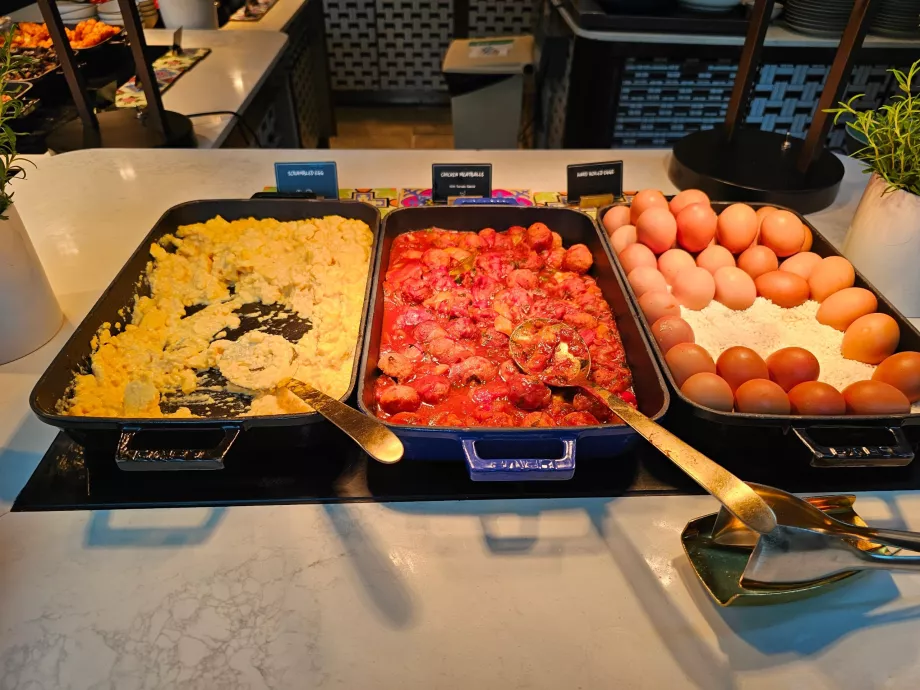 Frukost på restaurang Rise