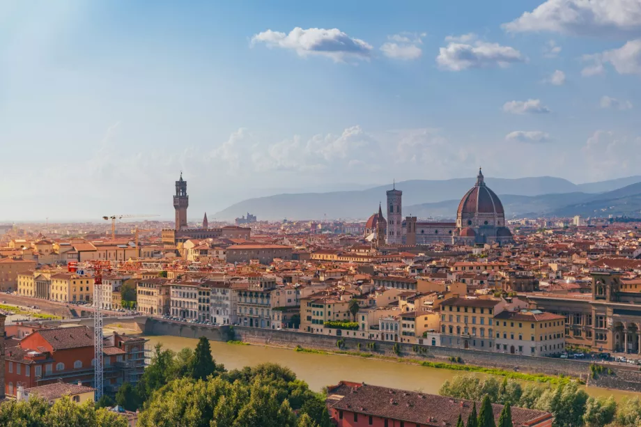 Utsikt från Piazzale Michelangelo