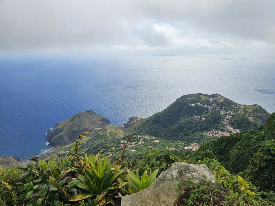 Utsikt från Mount Scenery