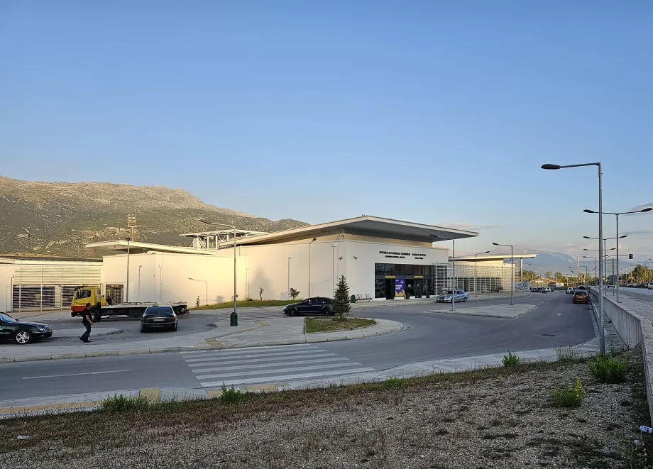 ankomst till flygplatsen Ioannina