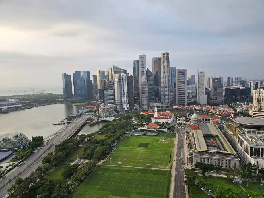 Utsikt över Downtown från rummet