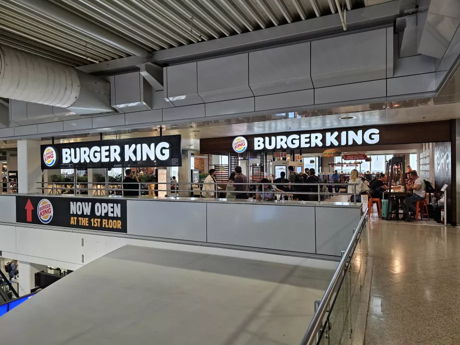 Burger King, allmänt område, 1:a våningen