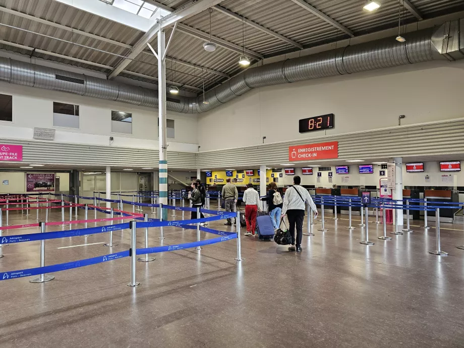 Incheckningshall, Terminal 2