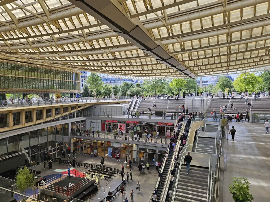 Köpcentret Les Halles