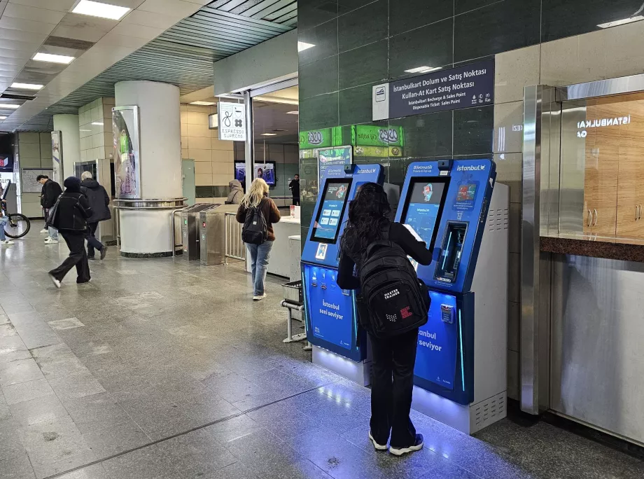 Spelautomater på Istanbulkart