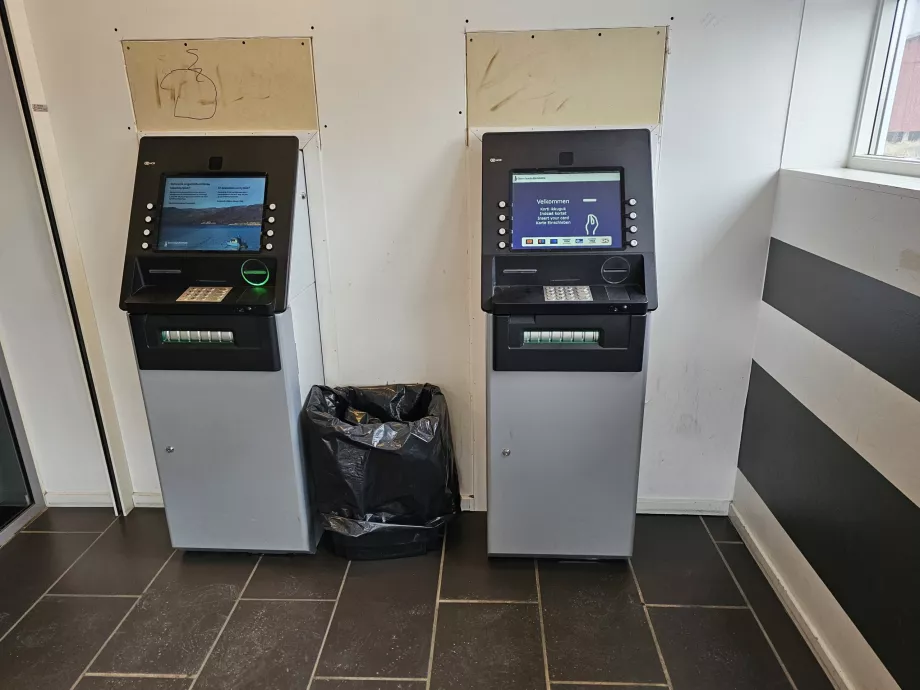 Bank of Greenlands uttagsautomater