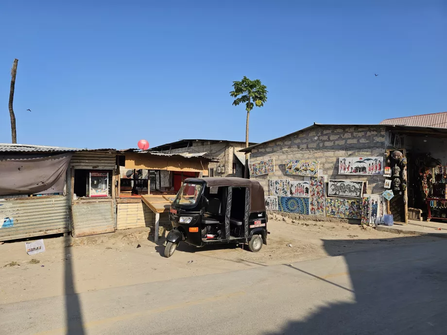 Tuk tuk i Nungwi