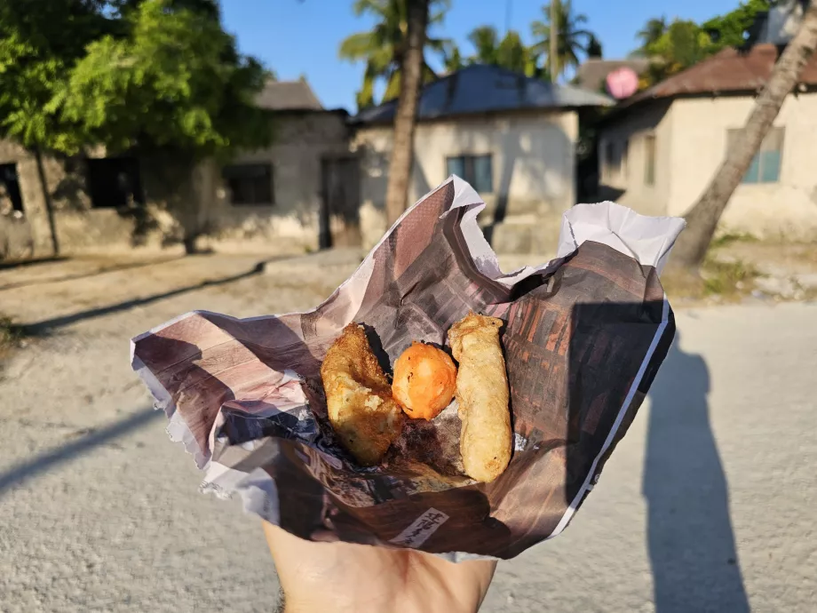 Mellanmål i Jambiani