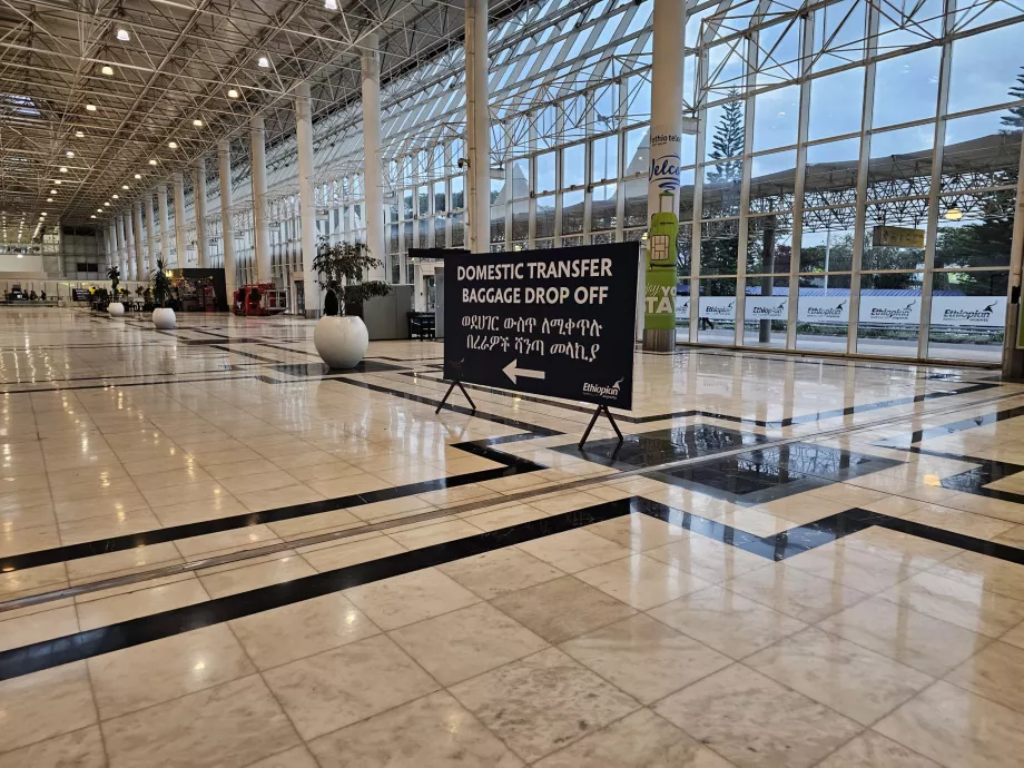 Överföring till inrikesflyg