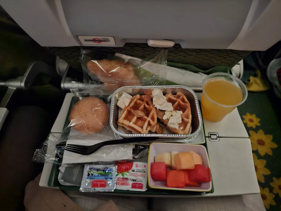 Frukost i ekonomiklass