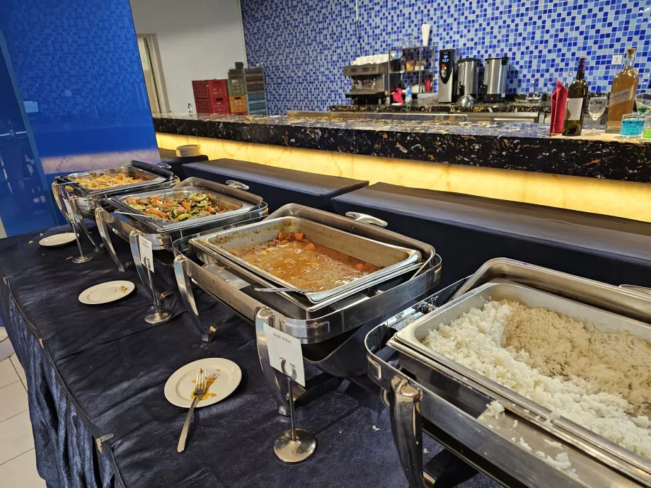 Hotellets restaurang