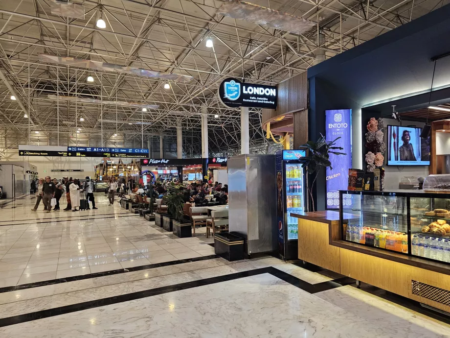 Restaurang i transitzonen