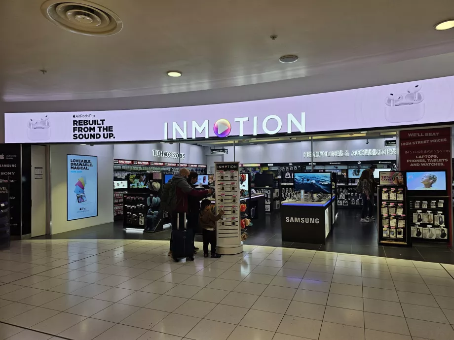Inmotion-butik, transitzon
