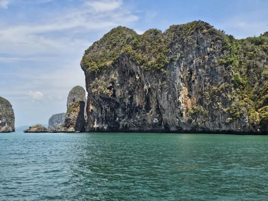Klippformationer på Railay