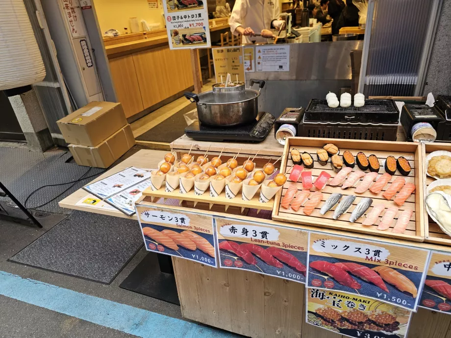 Tsukiji fiskmarknad