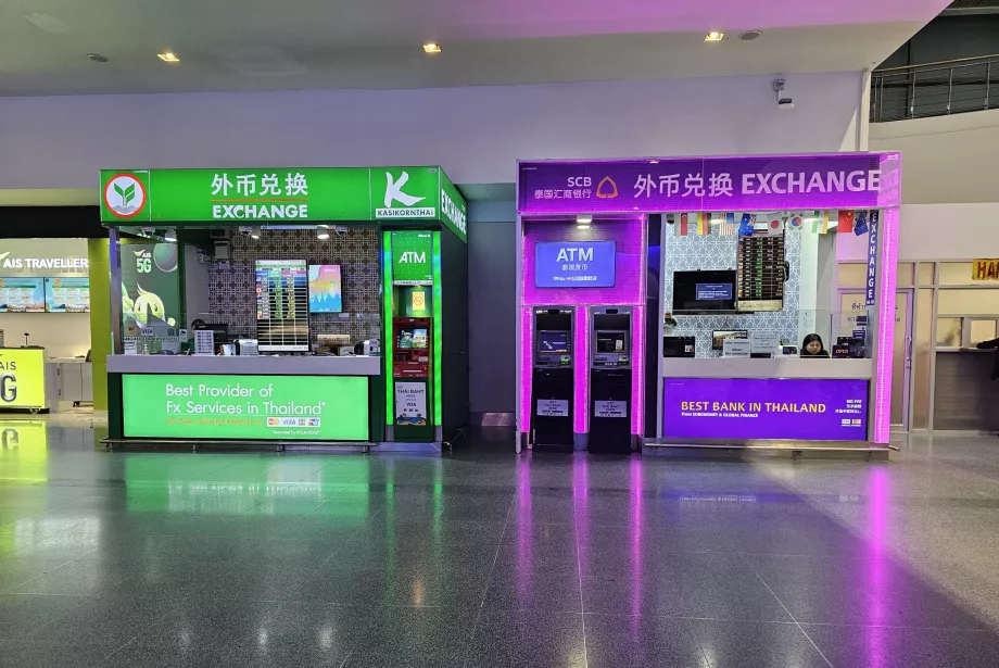 Valutaväxling, Phuket Airport