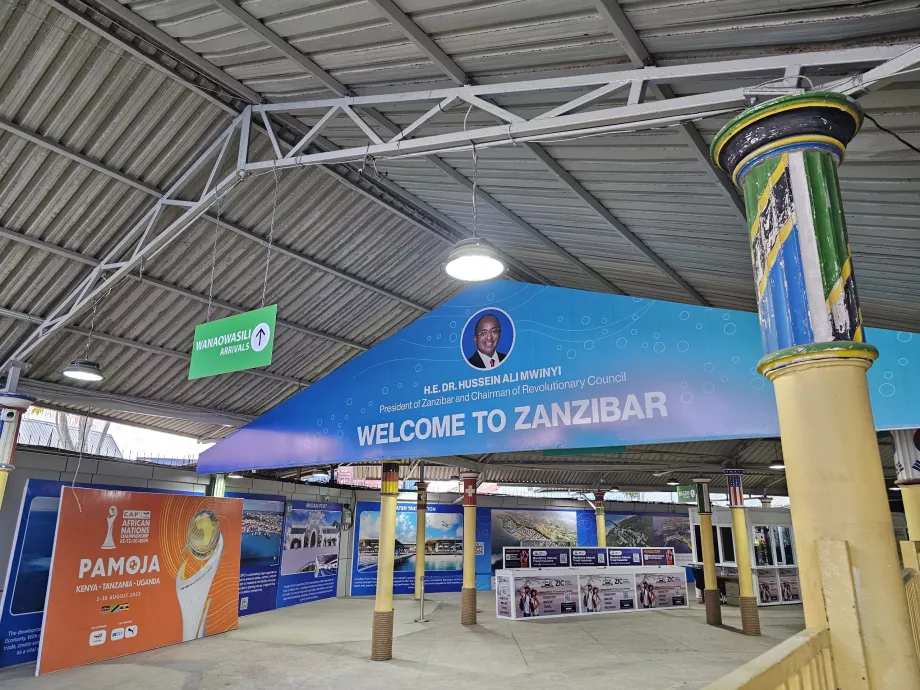 Hamn i Zanzibar