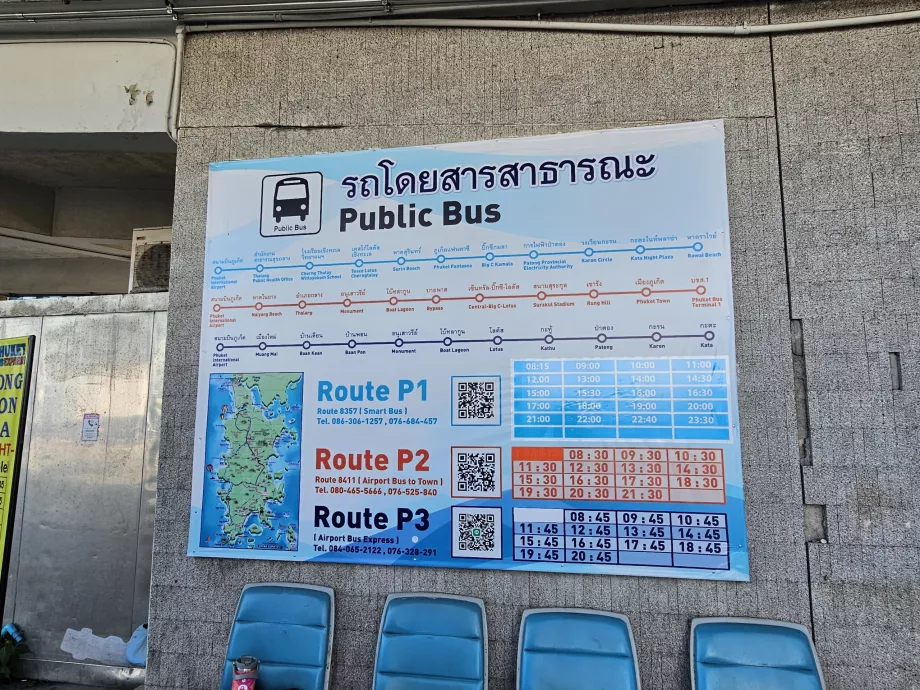 Information om bussar från HKT Flygplats
