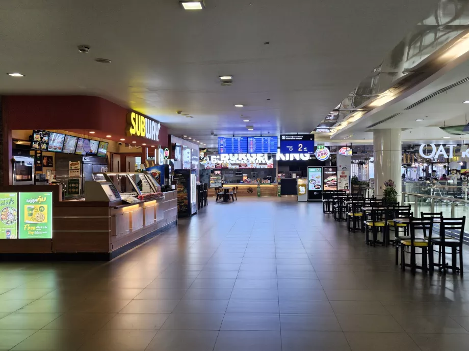 Subway Restaurant, offentligt område, inrikes terminal