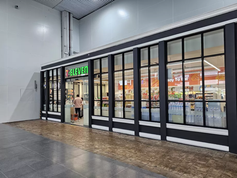 7-Eleven, allmänt område, internationell terminal