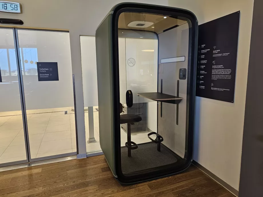 En plats för att ringa telefonsamtal