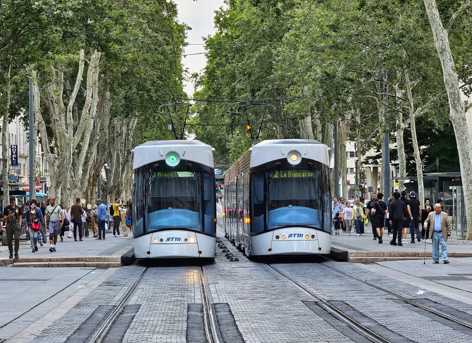 Spårvagnar i Marseille