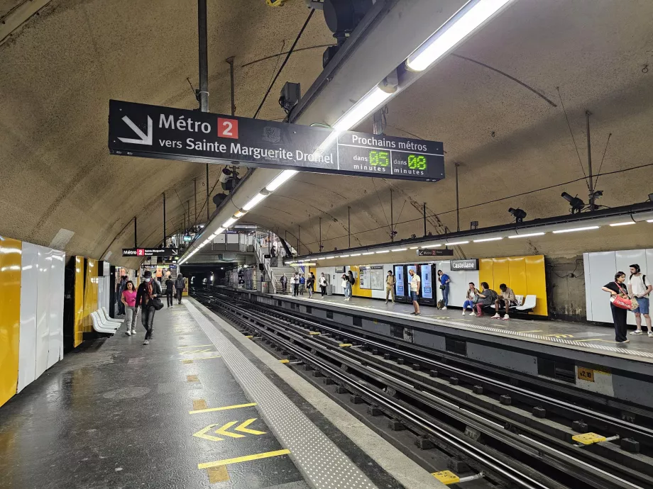 Tunnelbanestationer i Marseille
