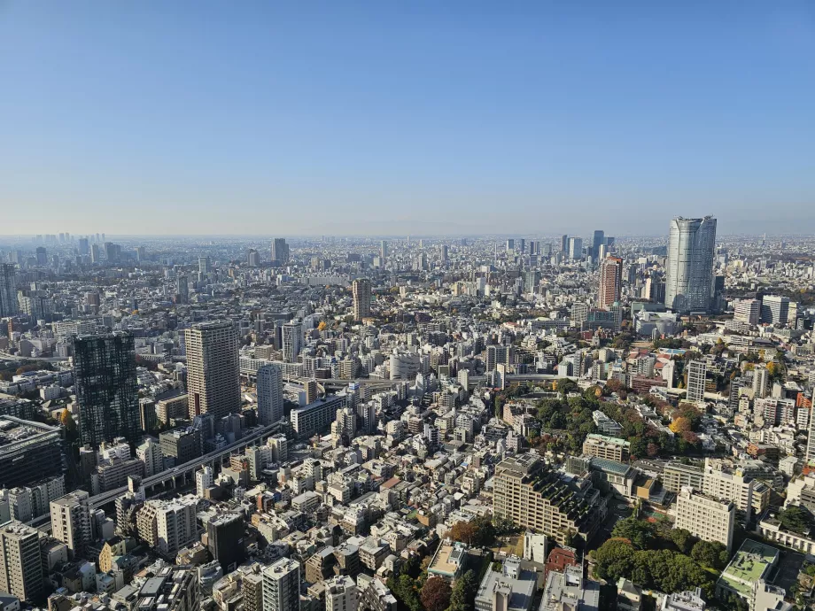 Utsikt från översta våningen