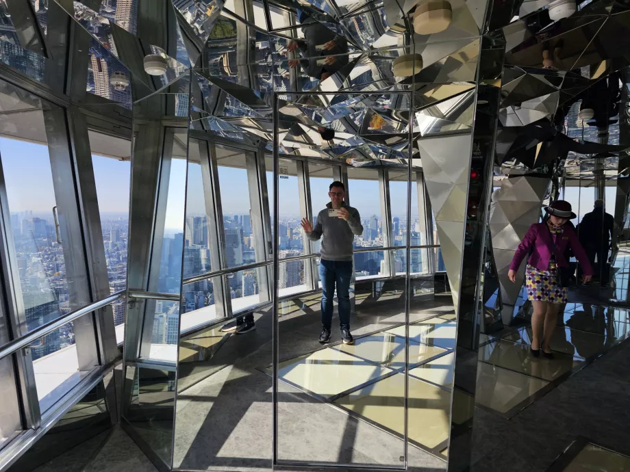 Jag på översta däck